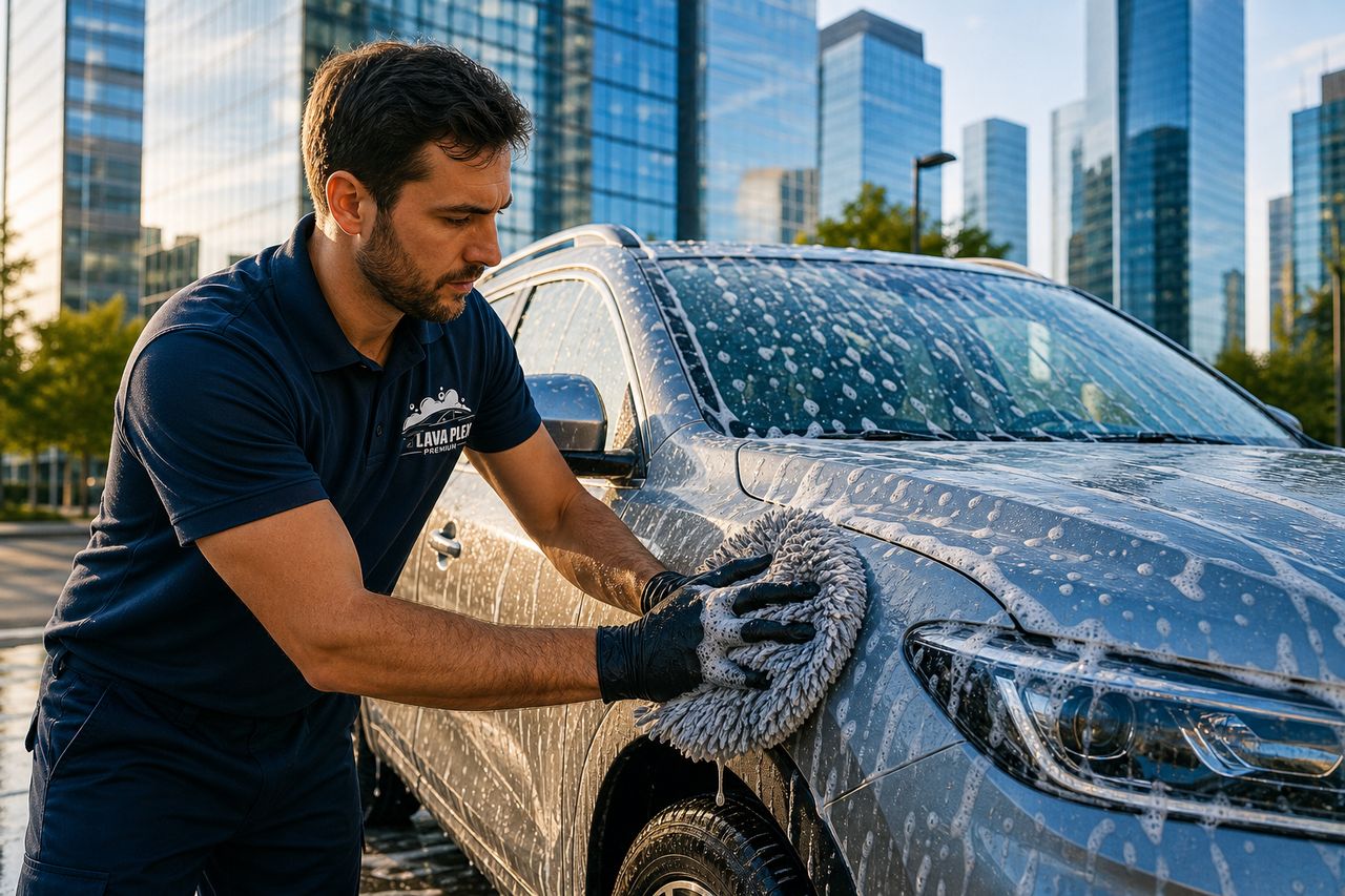 Lavado de autos a domicilio en Las Condes